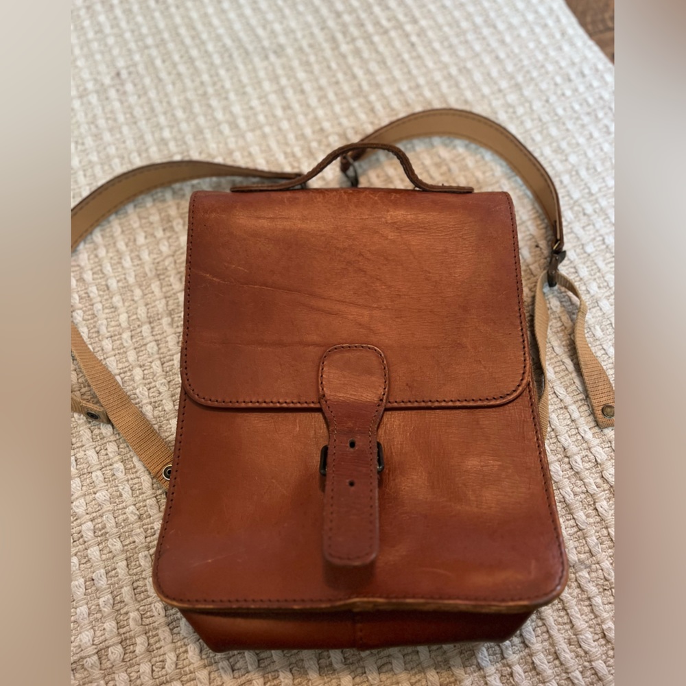 Vintage Leather Backpack